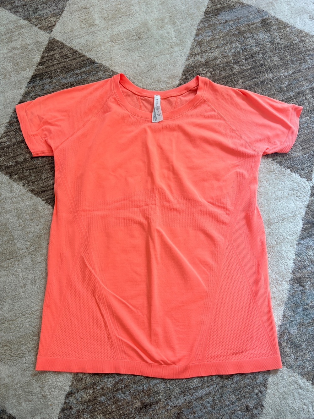Athleta Coral Short-Sleeve Performance Tee
